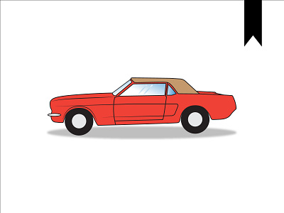 CLASSIC CAR ILLUSTRATIONS art design flat graphic design icon illustration illustrator logo minimal vector
