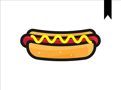 HOTDOG ILLUSTRATION