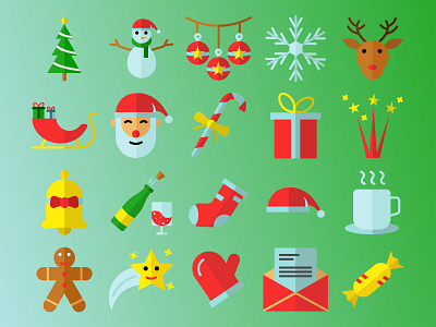 christmas icon vector