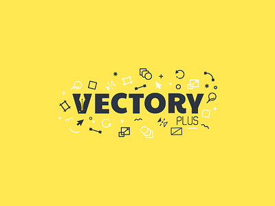 Vectory+ icon logo new plus rebranding vector vectory
