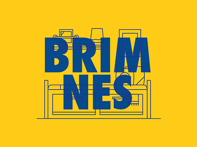 Brimnes albert cabinet furniture ikea line art multiply stroke typography vector yellow