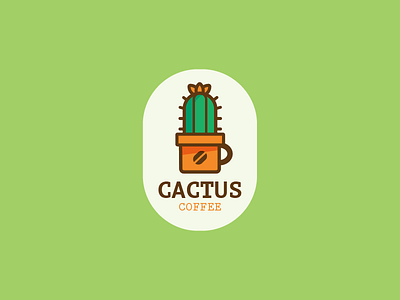 Cactus cactus coffee glass