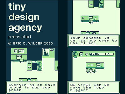 Tiny Design Agency design game graphic design print