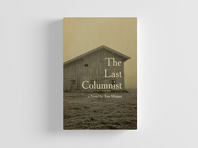The Last Columnist book book cover design print