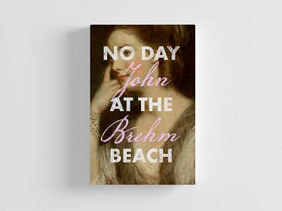 No Day At The Beach book book cover design poetry print