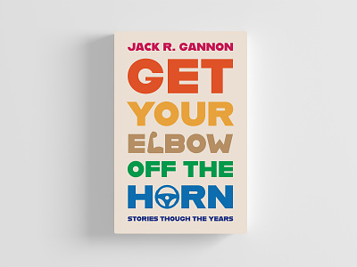Get Your Elbow Off The Horn book book cover deaf design memoir print