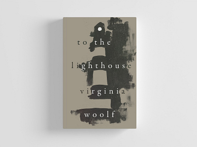 To The Lighthouse book book cover design print