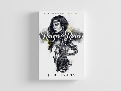 Reign & Ruin book book cover design print