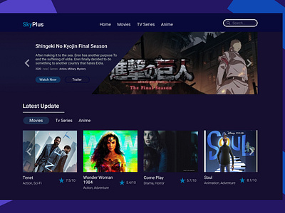 streaming website SKYPLUS