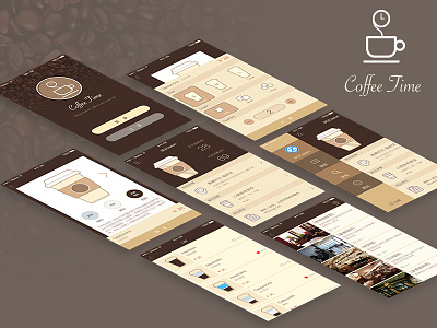 coffee time 02 coffee design free and happy time mall ui ux