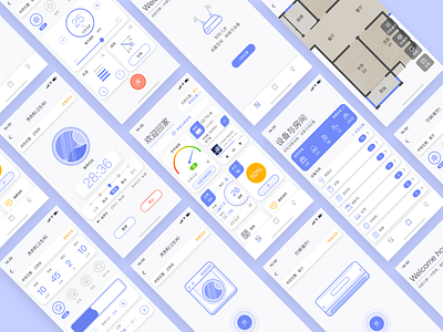 Smart home app app design sketch smart ui ux