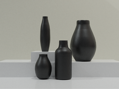 3D vases modeling