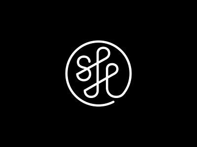 Marks – SFL branding identity logo mark single line typography vector