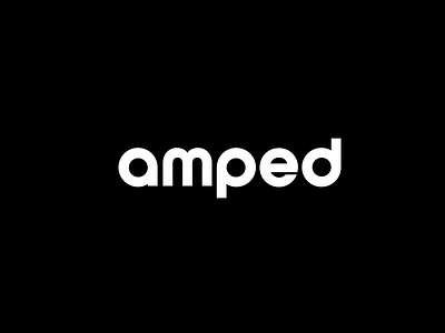 Marks – Amped branding design identity logo mark typography vector