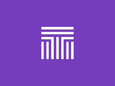 TFT – Logo branding design identity lines logo mark vector