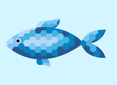 A fish fish food illustraion illustration illustrator picture vector