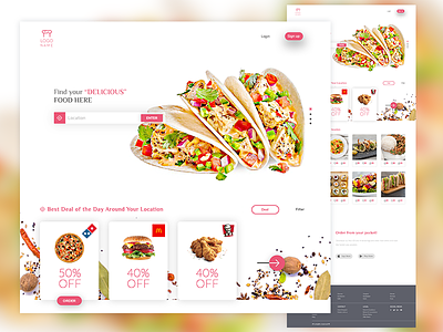 Order food online web app