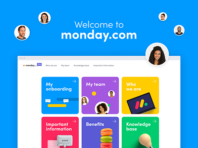 monday.com Onboarding Website