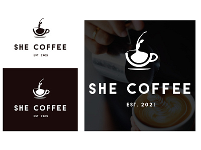 Logo for coffee shop