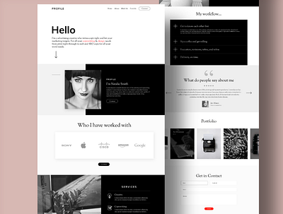 Themify - Ultra Theme (Profile Demo) design graphic design ui ux web web design website