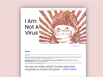 I Am Not A Virus - Link In The Description animation design graphic design illustration ui ux web web design website website design
