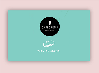 Cafe Crema Link In The Description animation design graphic design illustration ui ux web web design website website design