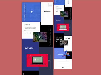 Design Agency Concept design graphic design ui ux web web design website website concept website design