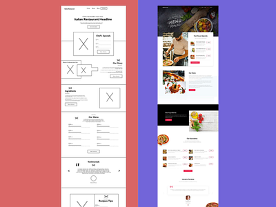 Themify Ristorante UX