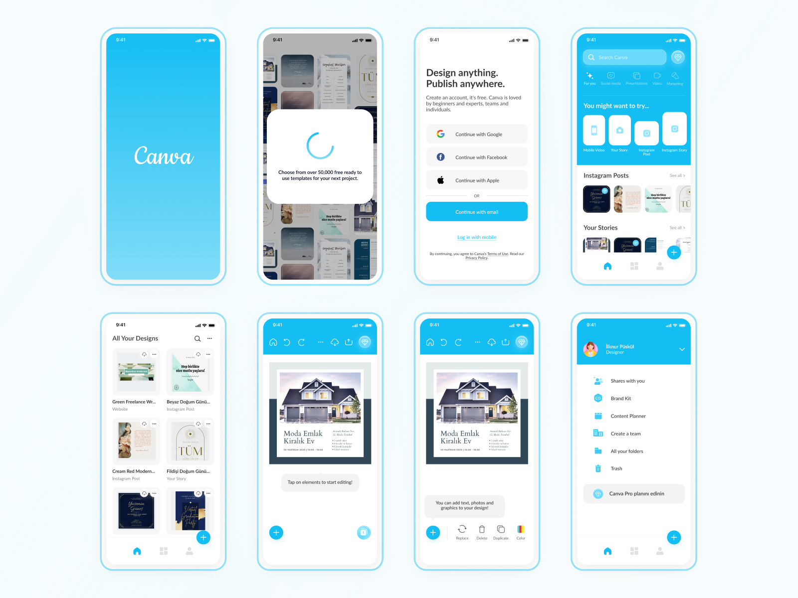 Canva Redesign by İlknur Püskül on Dribbble