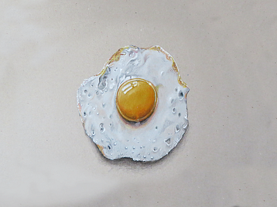 Fried Egg Drawing