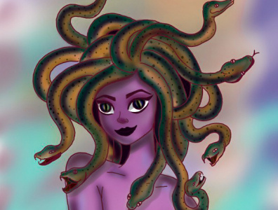 medusa illustrations medusa