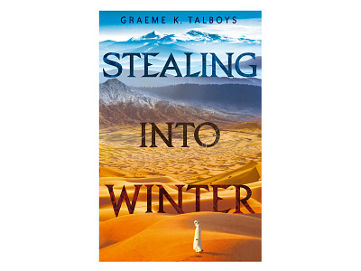 Stealing into Winter book cover book cover design design publishing