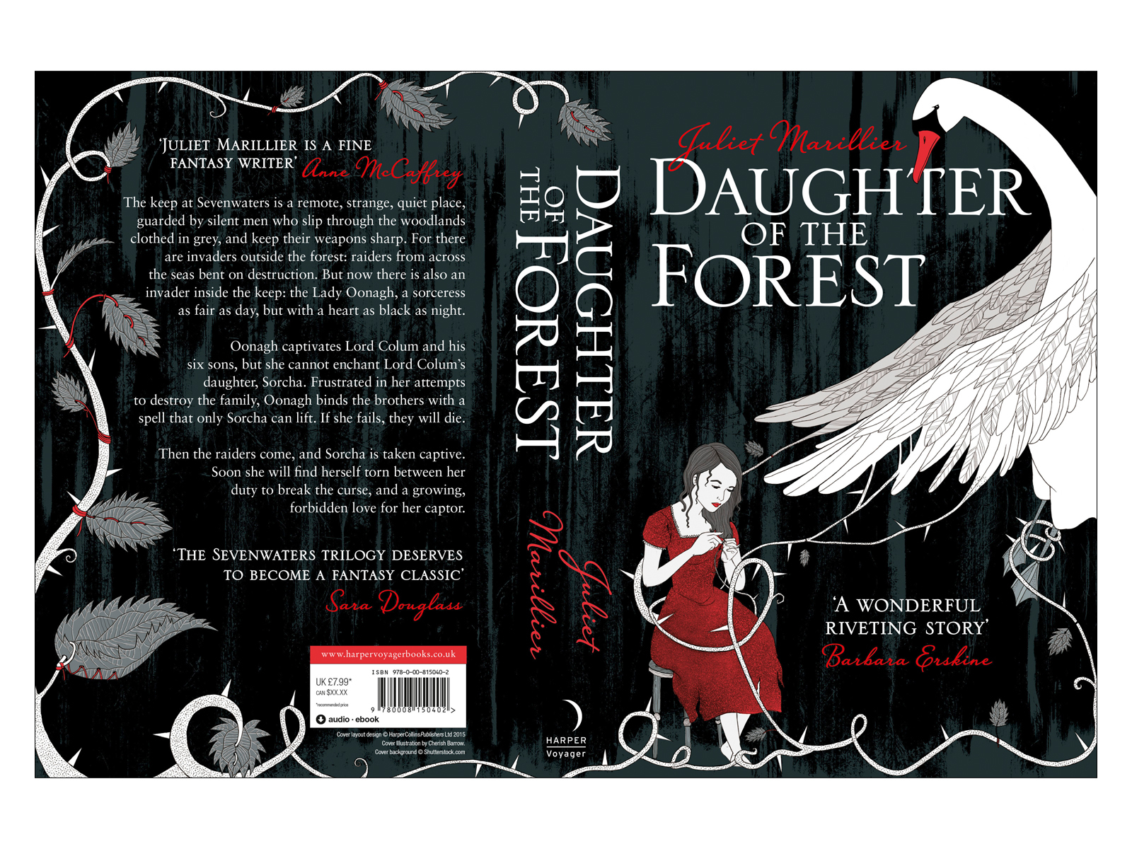 Daughter Of The Forest Killed Cover Design Full Layout By Cherie Chapman On Dribbble