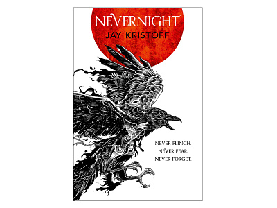 Nevernight HB book cover book cover design design publishing