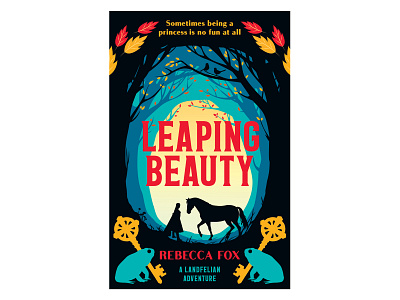 Leaping Beauty book cover book cover design design publishing