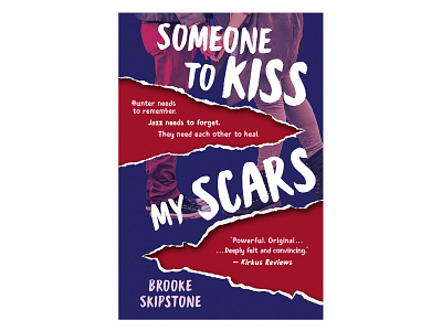 Someone to Kiss My Scars book cover book cover design design publishing