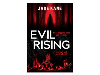 Evil Rising book cover book cover design design publishing