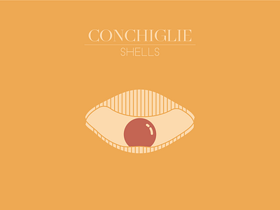 Pasta shape: Conchiglie