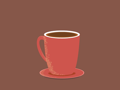 Some milk in your coffee 2d animation caffè coffee coffee cup flat illustration latte milk minimal motion motion design motion graphic