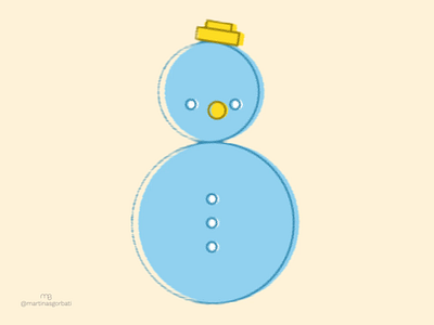 Christmas present 2d animation animation christmas gift gift box minimal motion motion design present presents snowman