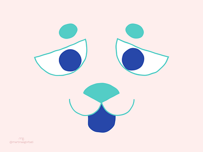 Dog's eyes animal animation dog dogs eyes eyes flat graphic design minimal motion motion design motion designer motion graphic