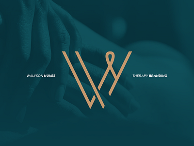 Walyson Nunes - Therapy logo branding brasília design gerson nunes grid logo minimal therapist therapy typography vector