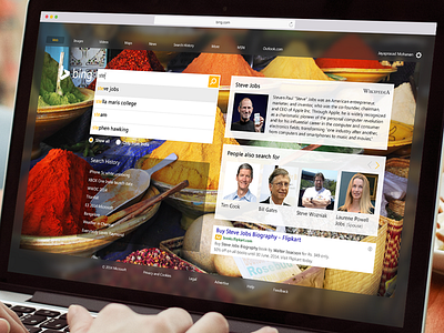 Bing Search Redesign