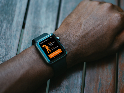 Daily UI 62 62 app apple challenge daily smartwatch tracker ui watch workout