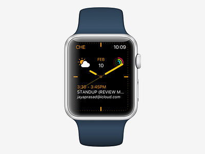 Daily UI 63 63 activity apple complications daily dial face smart time ui watch weather