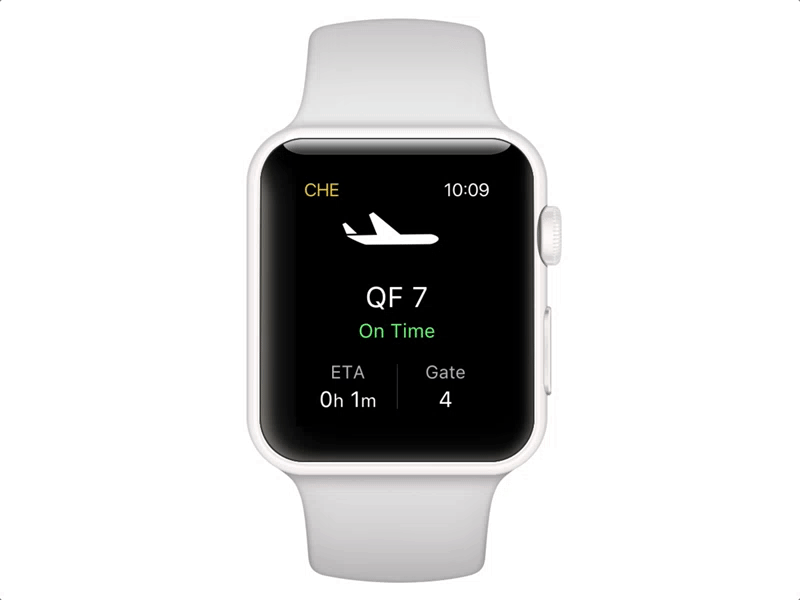 Daily UI 68 68 app apple challenge daily flight search smart tracker ui watch