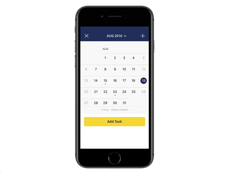 Daily UI 80 80 app calendar challenge daily date design ios month picker ui week