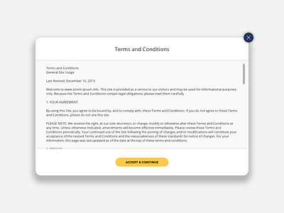 Daily UI 89 89 accept challenge conditions daily design service terms ui web