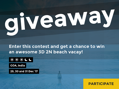 Daily UI 97 challenge contest daily design giveaway graphic travel ui
