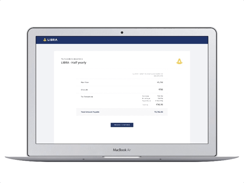 Review to Payment Confirmation - Checkout Flow